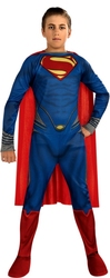 SUPER HEROES -  SUPERMAN COSTUME (TEEN) -  MAN OF STEEL