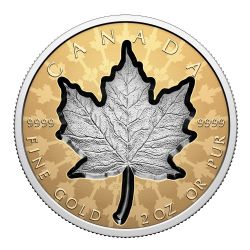 SUPER INCUSE GML -  SUPER INCUSE 2-OZ GOLD MAPLE LEAF (GML) -  2024 CANADIAN COINS 04