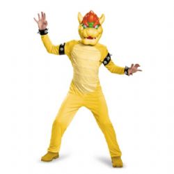 SUPER MARIO -  BOWSER DELUXE COSTUME (CHILD)