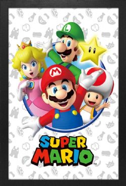 SUPER MARIO -  CHARACTER GREETING - PICTURE FRAME (13