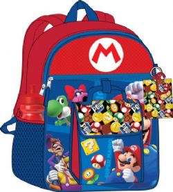 SUPER MARIO -  CHARACTERS YOUTH 5 PIECES BACKPACK SET