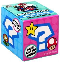 SUPER MARIO -  FRUITY FLAVOURED MARIO KART MYSTERY CANDY TIN