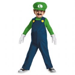 SUPER MARIO -  LUIGI COSTUME (INFANT & TODDLER)