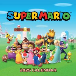 SUPER MARIO -  OFFICIAL 2025 CALENDAR