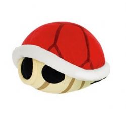 SUPER MARIO -  RED SHELL PILLOW PLUSH (16.5