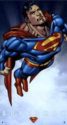 SUPERMAN -  METAL POSTER 
