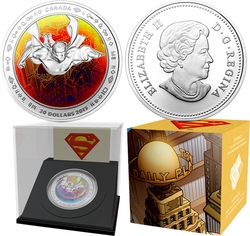 SUPERMAN -  METROPOLIS - 75TH ANNIVERSARY OF SUPERMAN -  2013 CANADIAN COINS