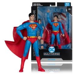 SUPERMAN -  SUPERMAN ARTICULATED FIGURE (7 IN) - DC MULTIVERSE -  MCFARLANE TOYS