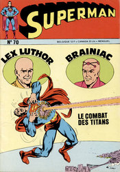 SUPERMAN -  SUPERMAN ET BATMAN (3E SÉRIE) 1973 70