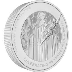 SUPERMAN -  SUPERMAN™ 85TH ANNIVERSARY (LARGE FORMAT) -  2023 NEW ZEALAND COINS
