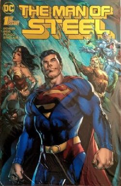 SUPERMAN -  THE MAN OF STEEL #1 FOIL VARIANT COVER 1