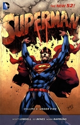 SUPERMAN -  UNDER FIRE TP -  SUPERMAN: THE NEW 52! 05