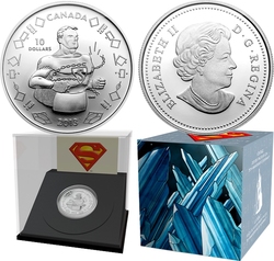 SUPERMAN -  VINTAGE - 75TH ANNIVERSARY OF SUPERMAN -  2013 CANADIAN COINS