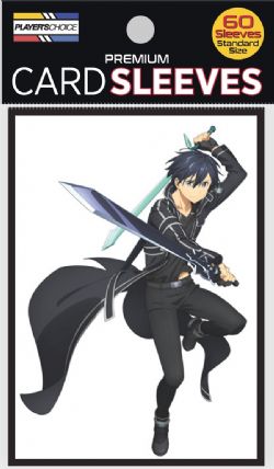 SWORD ART ONLINE -  JAPANESE SIZE SLEEVES -KIRITO (60) -  PLAYER'S CHOICE