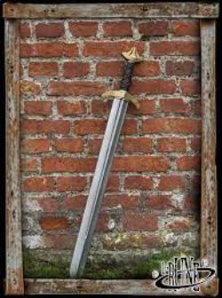 SWORDS -  ARMING SWORD GOLD STRONGHOLD 87 CM