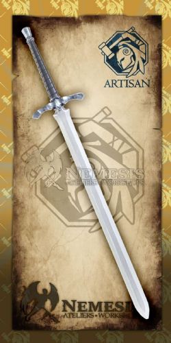 SWORDS -  NOBLE SWORD - WOOD AND LEATHER - TARNISHED STEEL - NORMAL (44