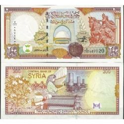 SYRIA -  200 POUNDS 1998 (UNC) 109