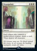 Streets of New Capenna Promos -  Depopulate