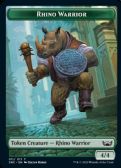 Streets of New Capenna Tokens -  Rhino Warrior