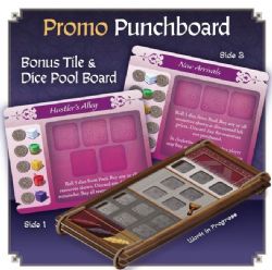 TABRIZ -  EXPANSION - BONUS TILE & DICE POOL BOARD (ENGLISH) PREMIERE EDITION