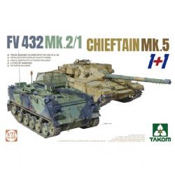 TACOM -  1/72 - TANK FV 432 MK.2/1+CHIEFTAIN MK.5 5008