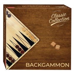 TACTIC -  BACKGAMMON (MULTILINGUAL) -  CLASSIC COLLECTION