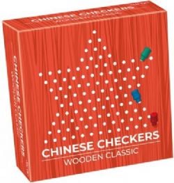 TACTIC -  CHINESE CHECKERS (MULTILINGUAL) -  WOODEN CLASSIC