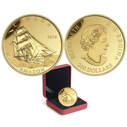TALL SHIPS LEGACY -  AMAZON -  2016 CANADIAN COINS 03