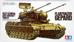 TAMIYA -  1/35 - TANK FLAKPANZER GEPARD GERMAN ANTI AIRCRAFT (CHALLENGING) 35099