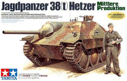 TAMIYA -  1/35 - TANK JAGDPANZER 38(T) HETZER 35285