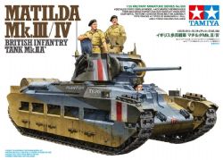 TAMIYA -  1/35 - TANK MATILDA MK.III/IV BRITISH 35300