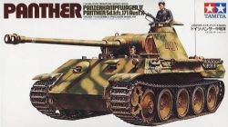 TAMIYA -  1/35 - TANK PANTHER GERMAN (CHALLENGING) 35176