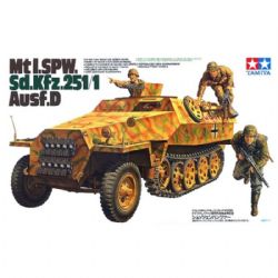 TAMIYA -  1/35 - TANK SD.KFZ.251/1 TYPE D GERMAN (CHALLENGING) 35195