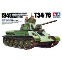 TAMIYA -  1/35 - TANK T34/76 (1943) RUSSIAN (CHALLENGING) 35375