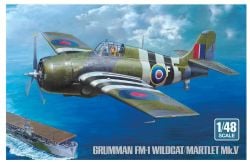 TAMIYA -  1/48 - GRUMMMAN FM-1 WILDCAT / MARTLET MK.V -  AIRCRAFT SERIES 61126
