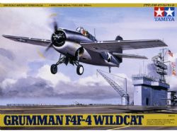 TAMIYA -  1/48 - GRUNMMAN F4F-4 WILDCAT -  AIRCRAFT SERIES 61034