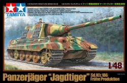 TAMIYA -  1/48 - TANK JAGDTIGER GERMAN EARLY PRODUCTION 32569