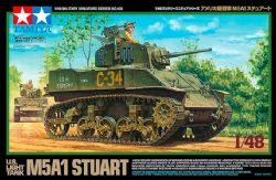 TAMIYA -  1/48 - TANK M5A1 STUART U.S.A 32606