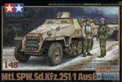 TAMIYA -  1/48 - TANK MTL.SPW.SD.KFZ.251/1 AUSF.D GERMAN 32564
