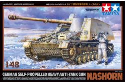 TAMIYA -  1/48 - TANK NASHORN GERMAN SELF-PROPELLED HEAVY ANTI-TANK GUN 32600