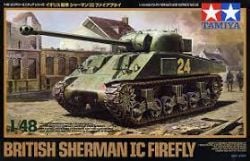 TAMIYA -  1/48 - TANK SHERMAN IC FIREFLY BRITISH 32532