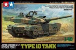 TAMIYA -  1/48 - TANK TYPE 10 JAPAN GROUND SELF DEFENSE FORCE 32588