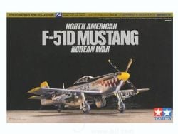 TAMIYA -  1/72 - F-51D MUSTANG KOREAN WAR -  WAR BIRD COLLECTION 60754