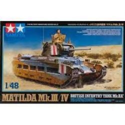 TAMIYA -  1/78 - TANK MATILDA MK.III/IV BRITISH 32572