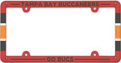 TAMPA BAY BUCCANEERS -  LICENCE PLATE FRAME