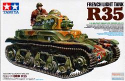 TANK -  FRENCH LIGHT TANK R35 - 1/35 SCALE