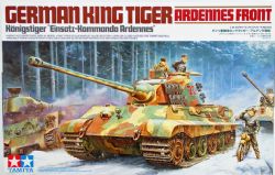 TANK -  GERMAN KING TIGER ARDENNES FRONT SET 1/35 -  TAMIYA