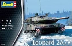 TANK -  LEOPARD 2A7V - 1/72 (LEVEL 4) -  REVELL