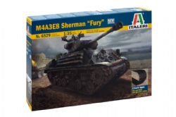 TANK -  M4A3E8 SHERMAN - 1/35 - FURY -  ITALERI