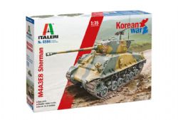 TANK -  M4A3E8 SHERMAN - 1/35 - KOREAN WAR -  ITALERI